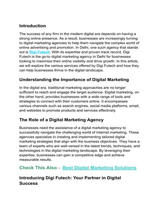 Digital Marketing Importance