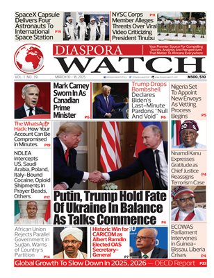 Diaspora Watch Newspaper - Vol. 39