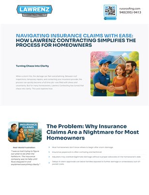 Your Roof Claim, Simplified Storm Damage Help Starts Here