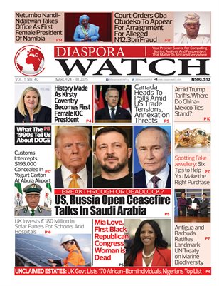 Diaspora Watch - Vol. 40