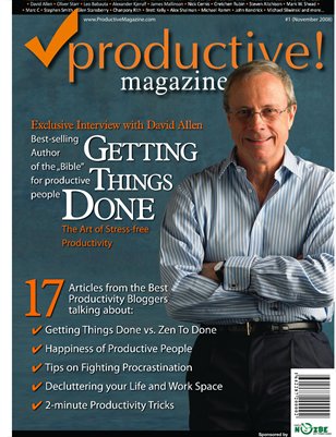 David Allen and 17 Productivity Articles