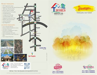 Open Plots for Sale in yadagirigutta