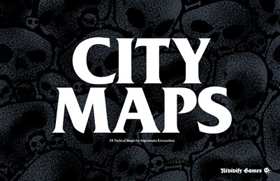 City Maps: 24 Tactical Maps for Impromptu Encounters